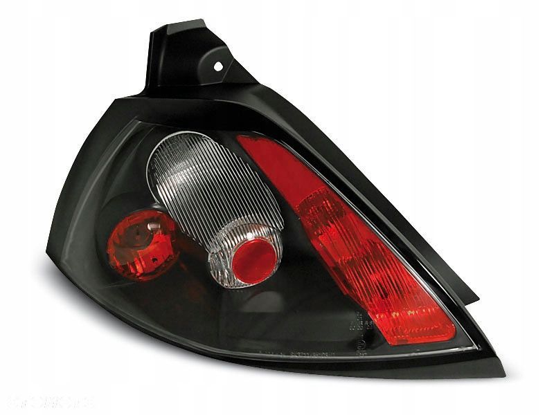 Lampy Tylne Renault Megane Ii Hb 02-05 Black - 1