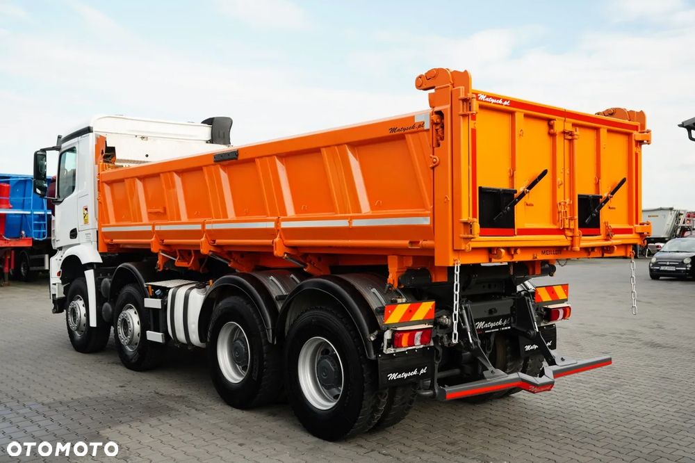 Mercedes-Benz AROCS 3243 / 8x4 / WYWROTKA 2 STRONNA / MEILLER / HYDROBURTA / BORDMATIC / AUTOMAT / EURO 6 - 14