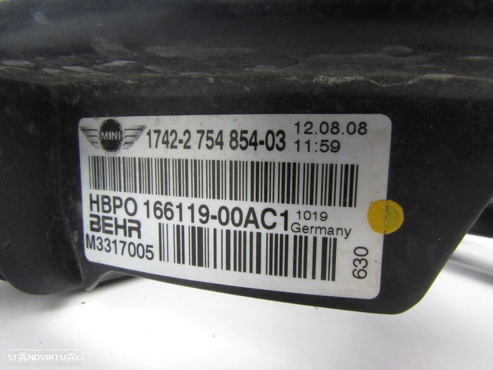 Termoventilador 187 W Seminovo/ Original MINI MINI CLUBMAN (R55)/MINI MINI (R56)... - 4