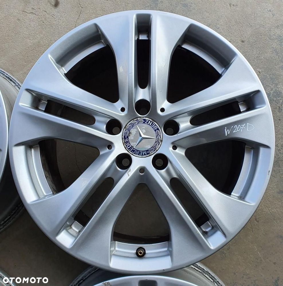 FELGI ALUFELGI 17 7.5J ET45 5X112 MERCEDES W207 A2074010602 KOMPLET - 3