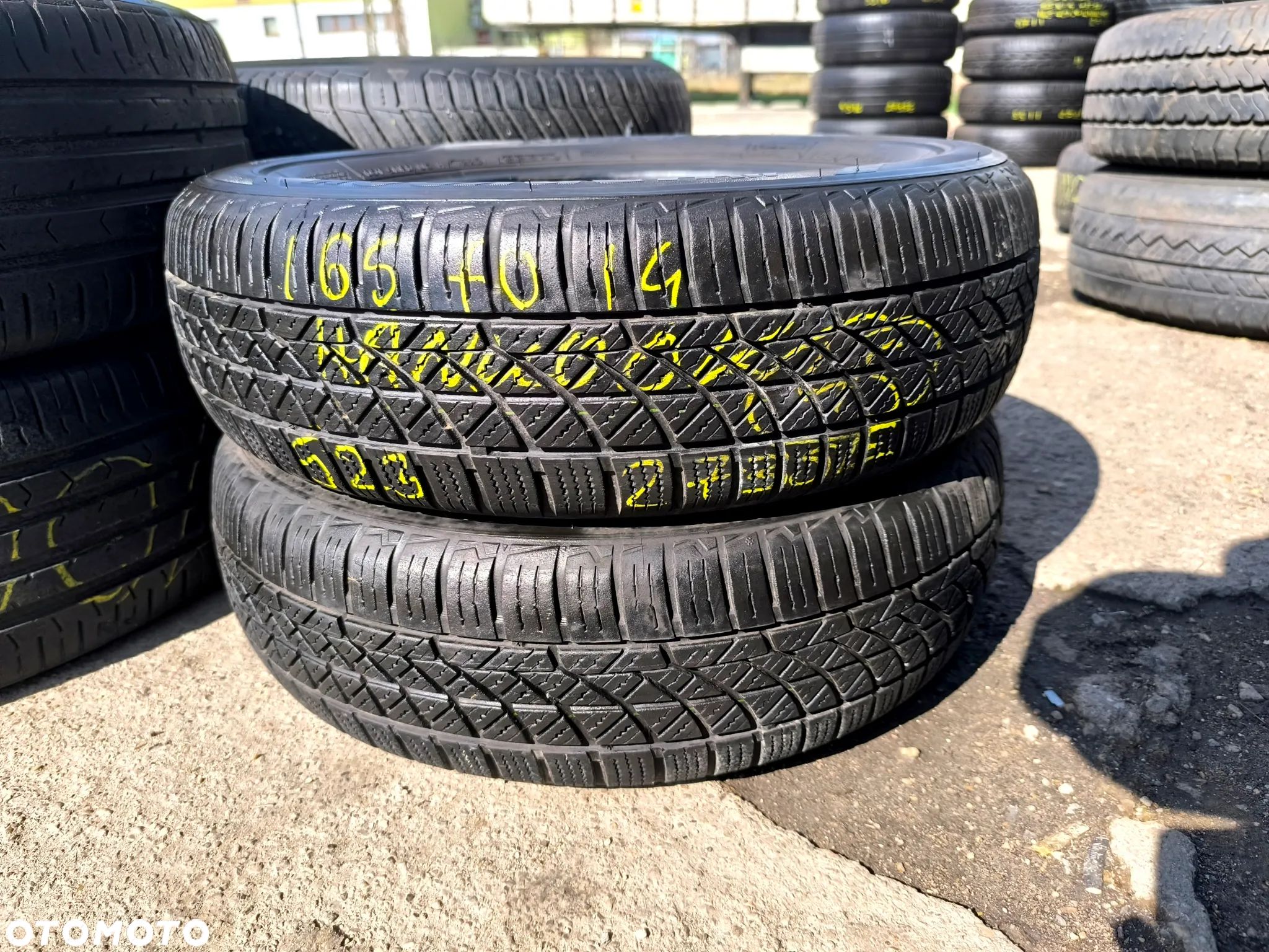 165/70R14 81T Opony Całoroczne Wielosezonowe HANKOOK KINERGY 4S 4 S 5mm Legnica ALU-RAD 23r. 165/70 - 1