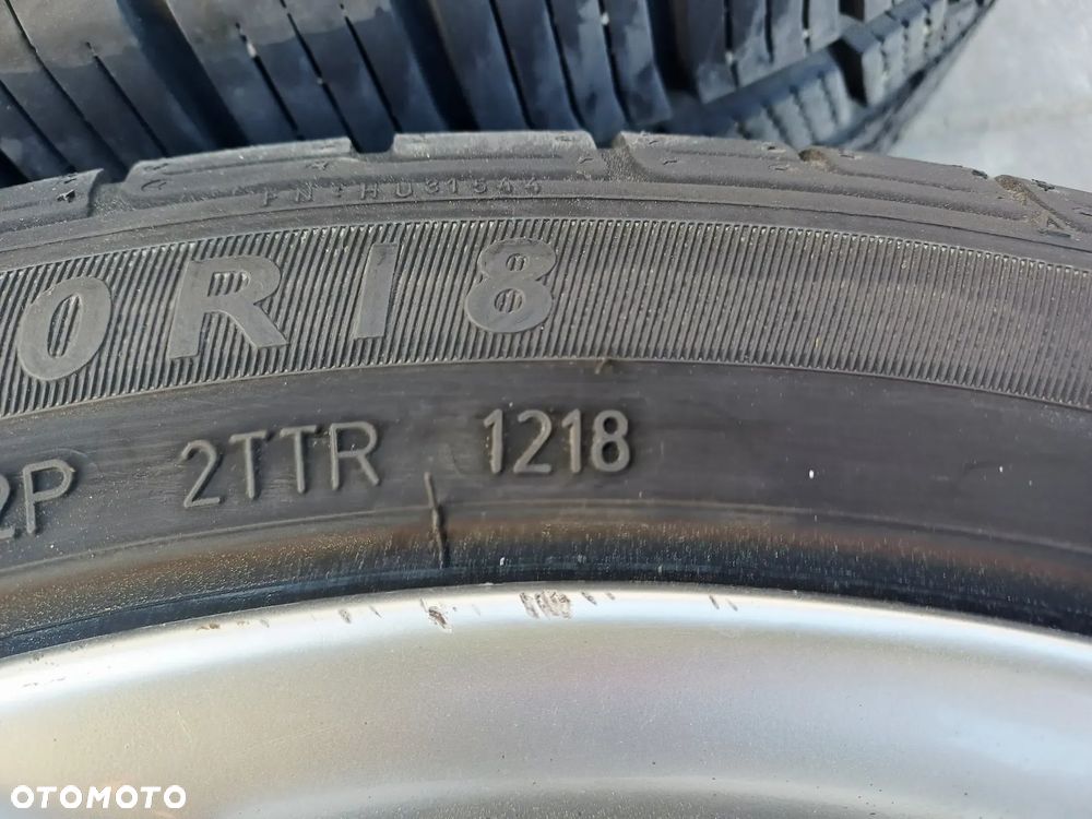FELGI Z OPONAMI KOŁA ALUMINIOWE AUDI A3 R18 5X112 57,1 mm OPONY 2X LATO 2X ZIMA R18 245/40 NR19 - 10