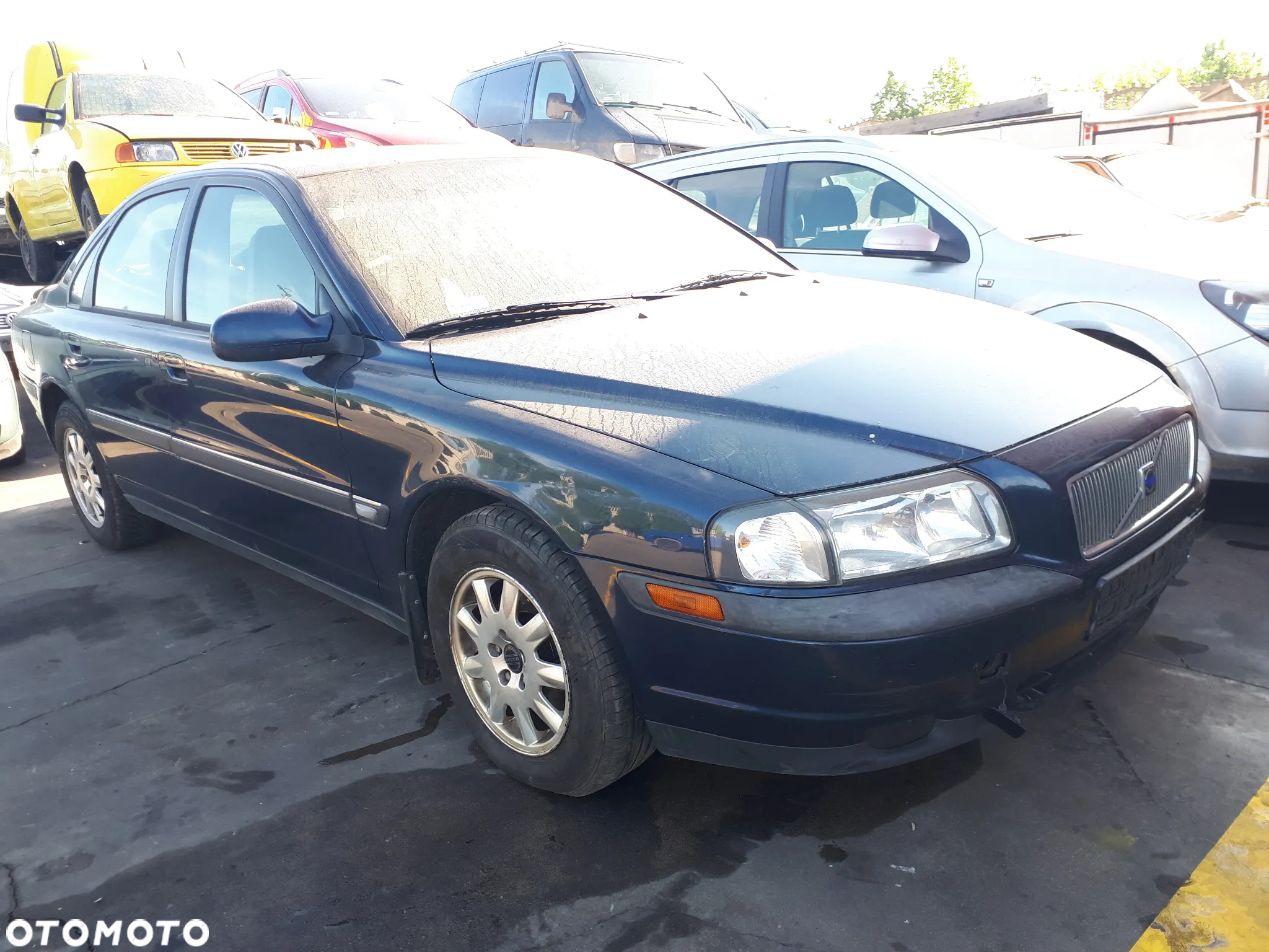 VOLVO S80 98-04 2.4 20V ZDERZAK TYŁ TYLNY 417-26 - 4