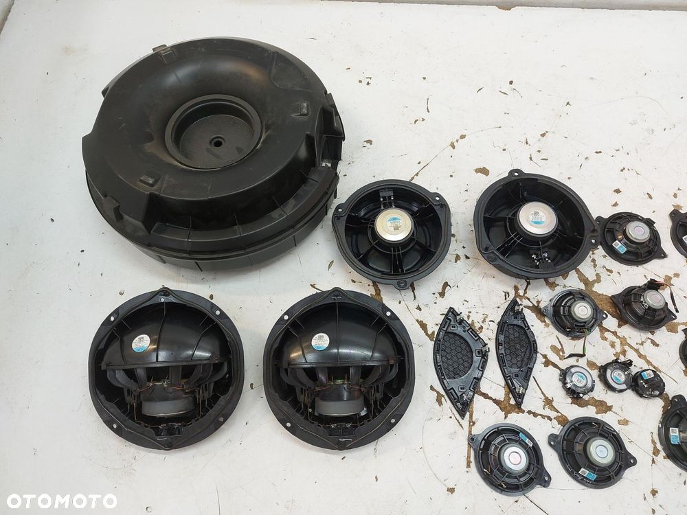 AUDI Q5 80A II głośniki zestaw głośników audio nagłośnienie SUBWOFFER - 5