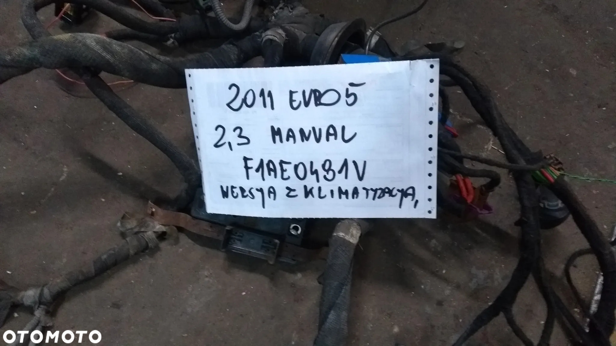 Wiązka elektryczna Instalacja Iveco Daily 2,3 Euro5 2011r Lift - 2