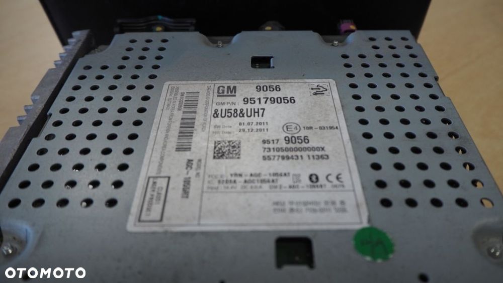 Radio CD Ramka komplet Chevrolet Aveo T300 95179056 - 3