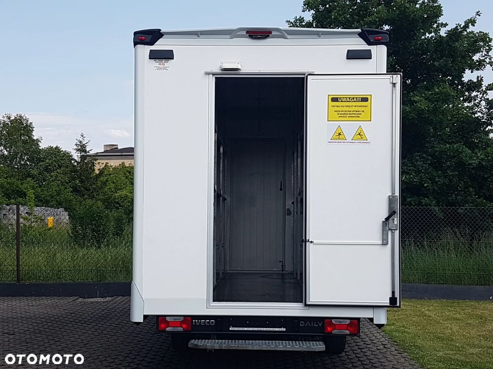 Iveco DAILY KONTENER NISKOPODŁOGOWY 4,43x2,23x2,42 SKLEP FOODTRUCK BAR KLIMA KONIOWÓZ KAMPER - 5