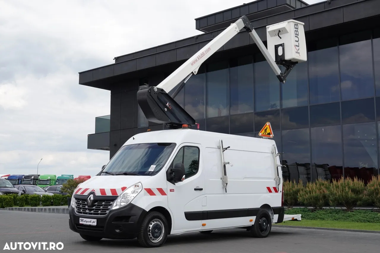 Renault MASTER / Ridicator de coș - 10,5 metri / LIFT INTEGRAT + LIFTARE / IMPORTAT / DUPĂ CONTRACTUL DE SERVICE - 4