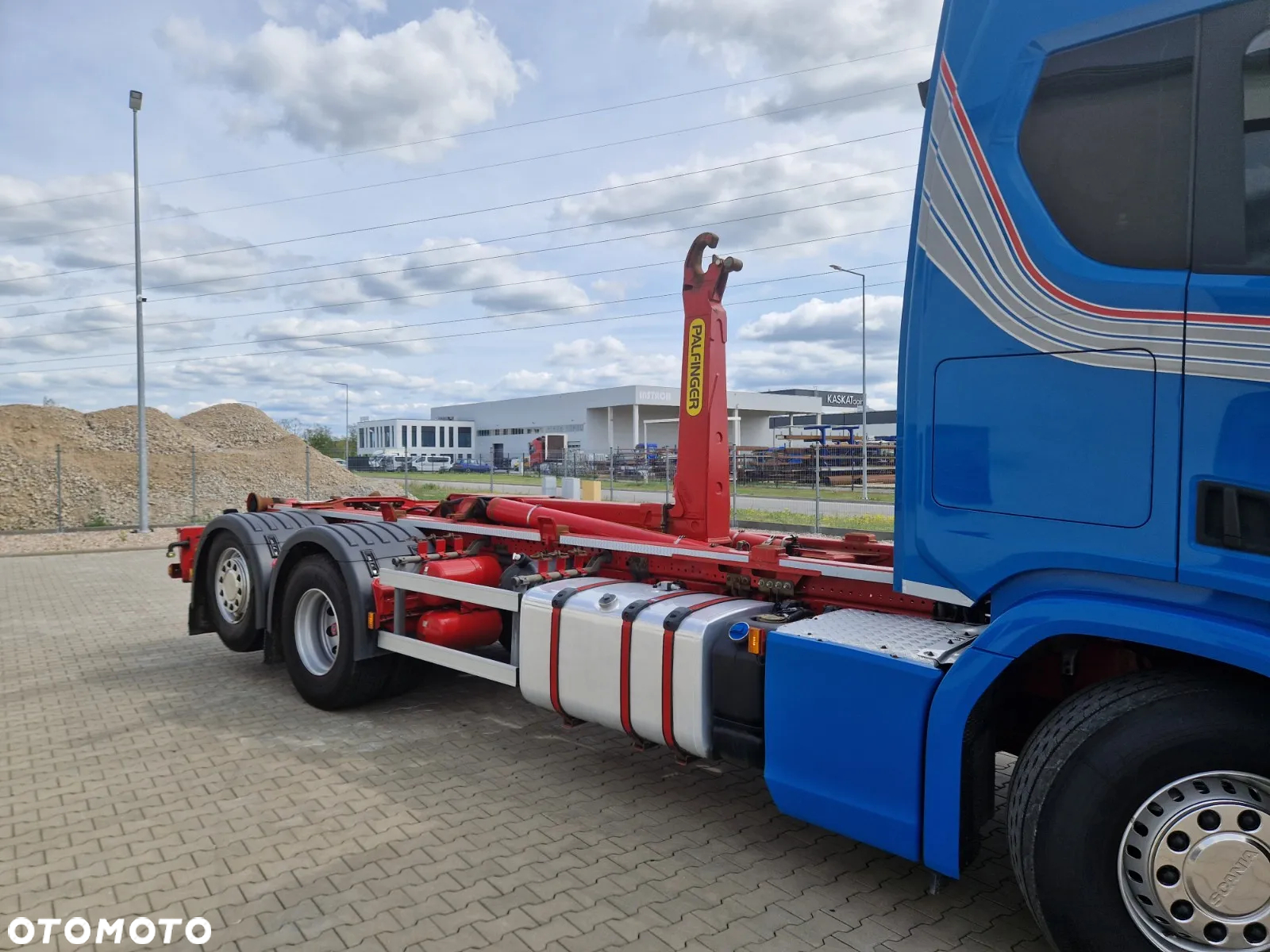 Scania R450/ HAKOWIEC PALFINGERA T20 - 31 MPA/ SKRĘTNA OŚ WLECZONA/ SERWIS NIEMCY - 2