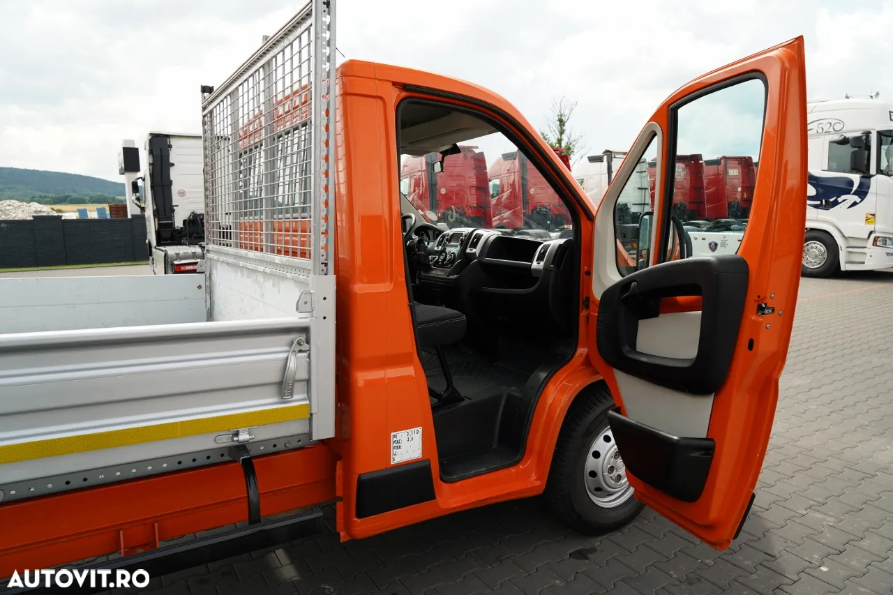 Fiat DUCATO / 2.3D / CAMION BASCULANTE ALUMINIU 3.2M / AER CONDIȚIONAT / KM 70.000 KM - 32
