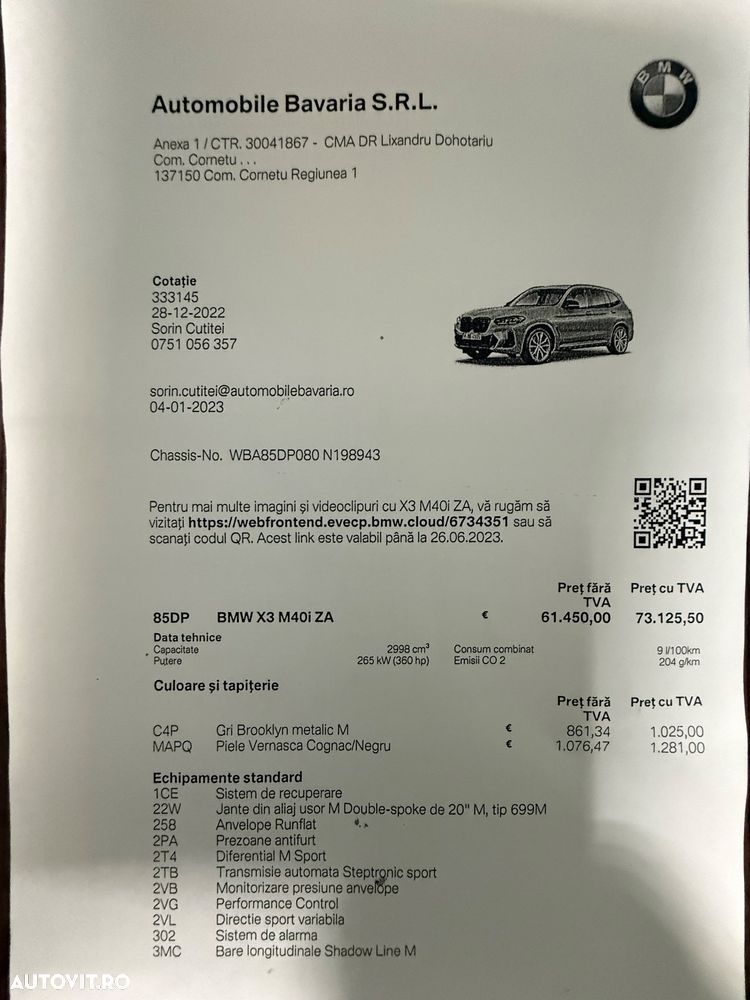 BMW X3 M M40i AT MHEV - 17