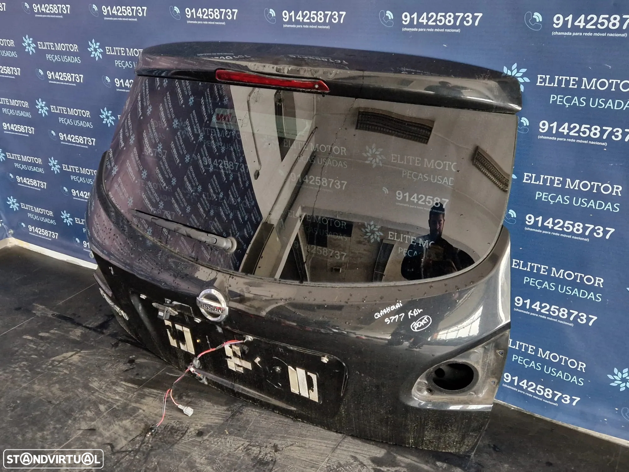 Tampa da mala usada NISSAN QASHQAI J10 ENVIO GRATUITO - 2