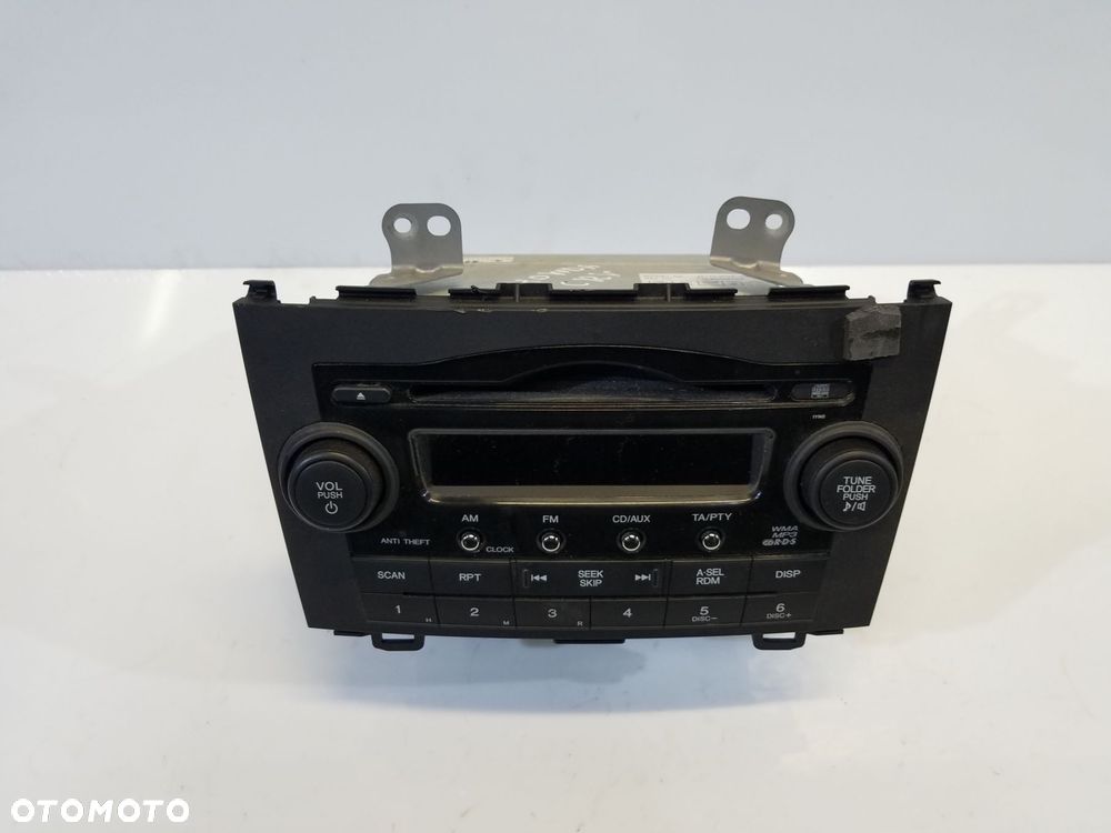 radio cd honda cr-v iii 39100-swa-g002 - 1
