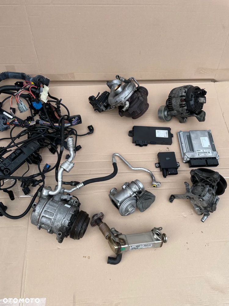 BMW E60 E90 X5 3.0D 231 M57  OSPRZĘT pompa wspomagania kompresor klimy alternator 170 turbo egr przepustnica