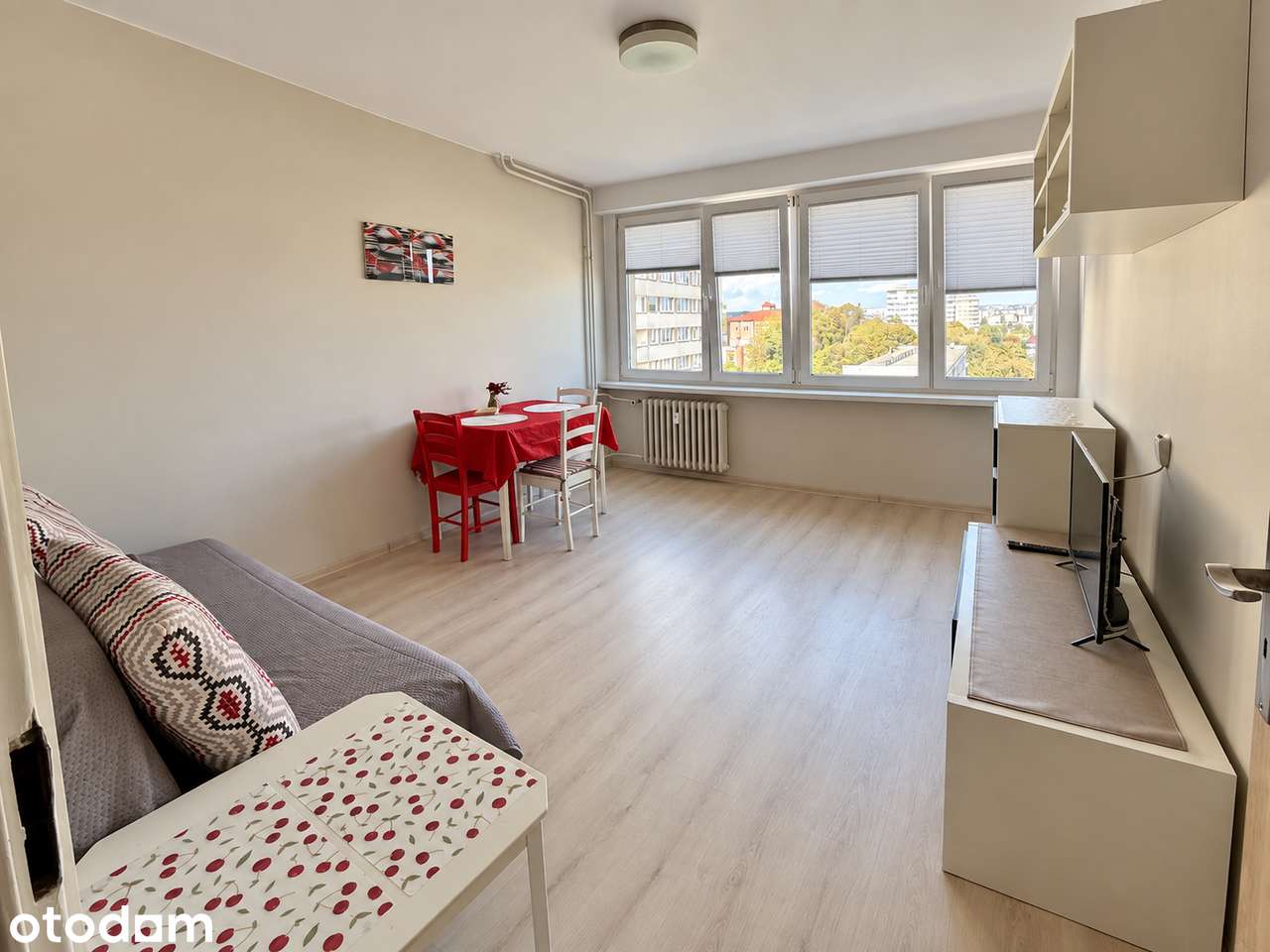 Jasna kawalerka 30 m² z widokiem na miasto – Szczecin, Pomorzany