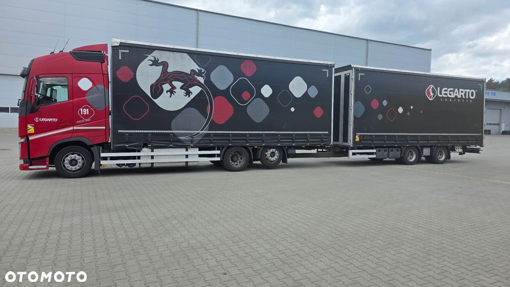 Volvo Volvo FH 460 / ZESTAW TANDEM 120M3 / 7,7m+7,7m /PRZEJAZDOWY / SALON PL / ZŁOTY KONTRAKT SERWISOWY - 7