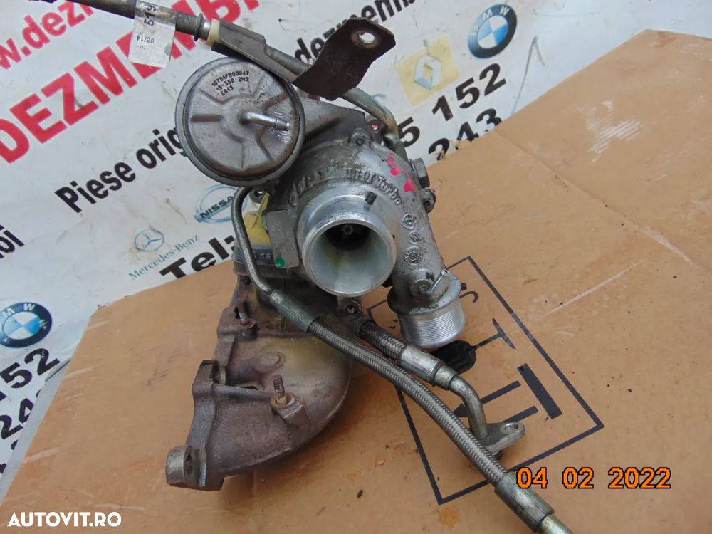 turbina Fiat 1.4 Bravo 500 abarth 500l 500c alfa romeo giulietta mito grande punto 500x doblo tipo - 2