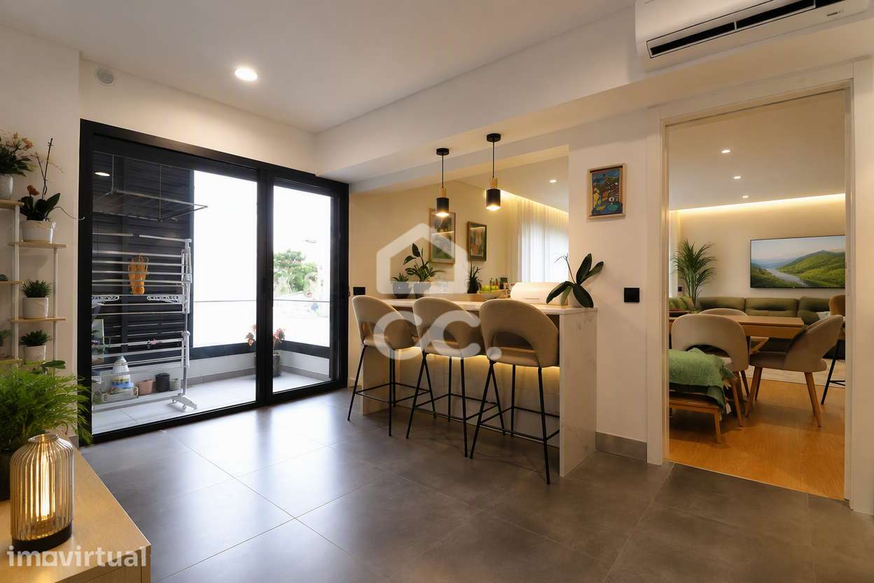 Apartamento T3 seminovo com varandas e garagem em Condeixa. - Grande imagem: 5/40