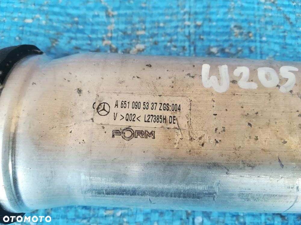 Mercedes W205 2.2 CDI Rura Przewód Intercoolera Powietrza A6510905337 - 2
