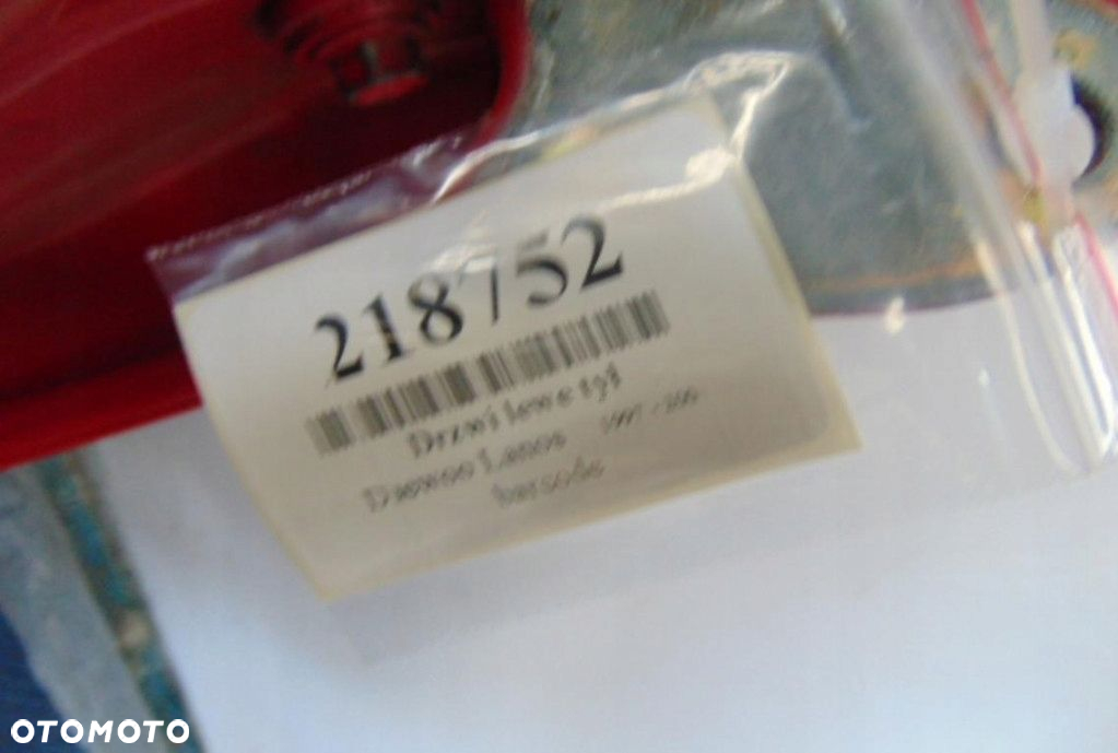 DAEWOO LANOS DRZWI KOMPLETNE LEWE TYŁ STAN WIDOCZNY NA ZDJĘCIU - 4