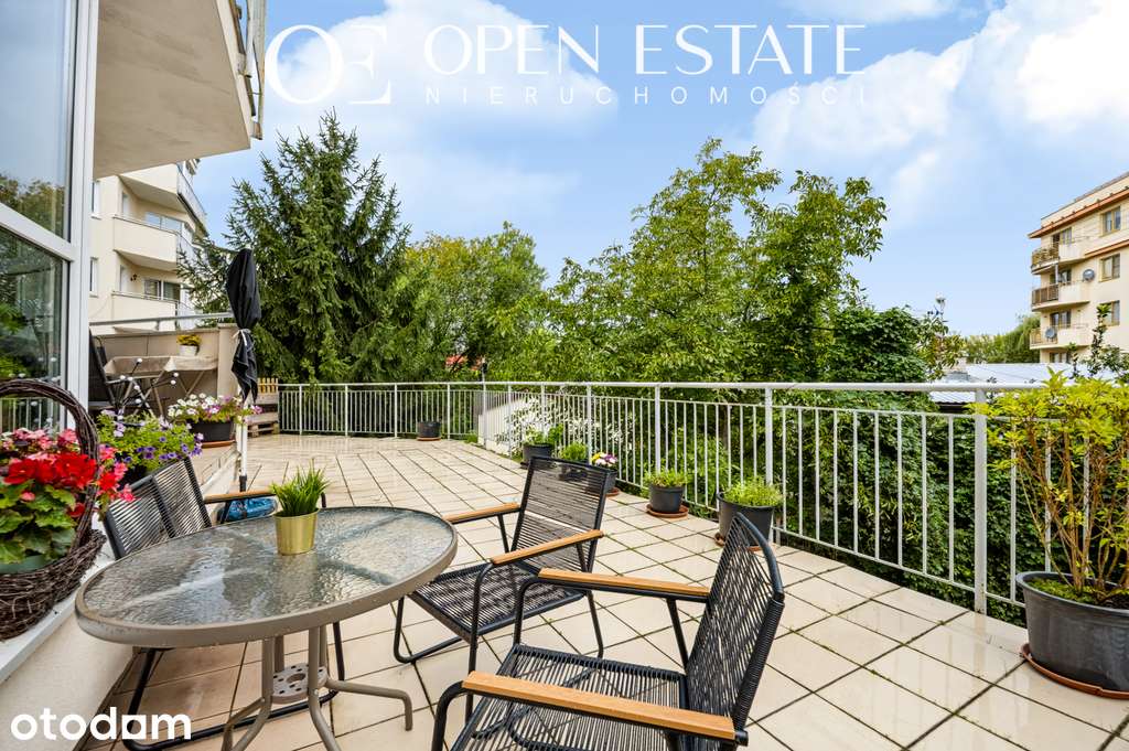 Taras 50 m² | Widok na zieleń | Ochrona 24h