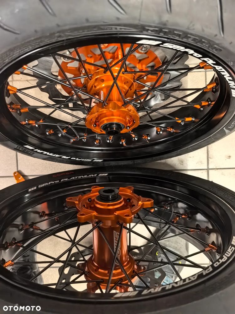 Koła supermoto SM ktm husqvarna sherco beta Smpro Excel tarcza komplet - 4