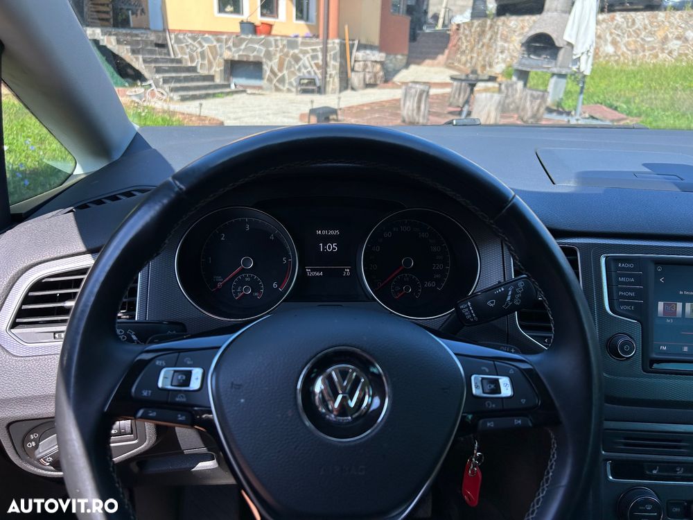 Volkswagen Golf 1.6 TDI BlueMotion Technology DSG Lounge - 7