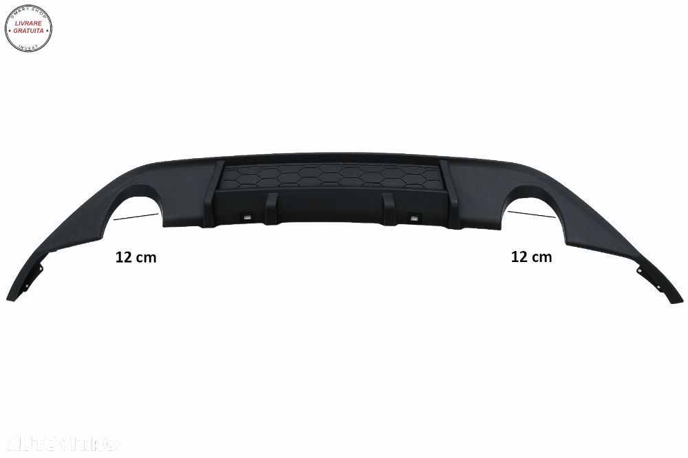 Difuzor Bara Spate VW Golf 7 VII (2013-2016) GTI Design- livrare gratuita - 3