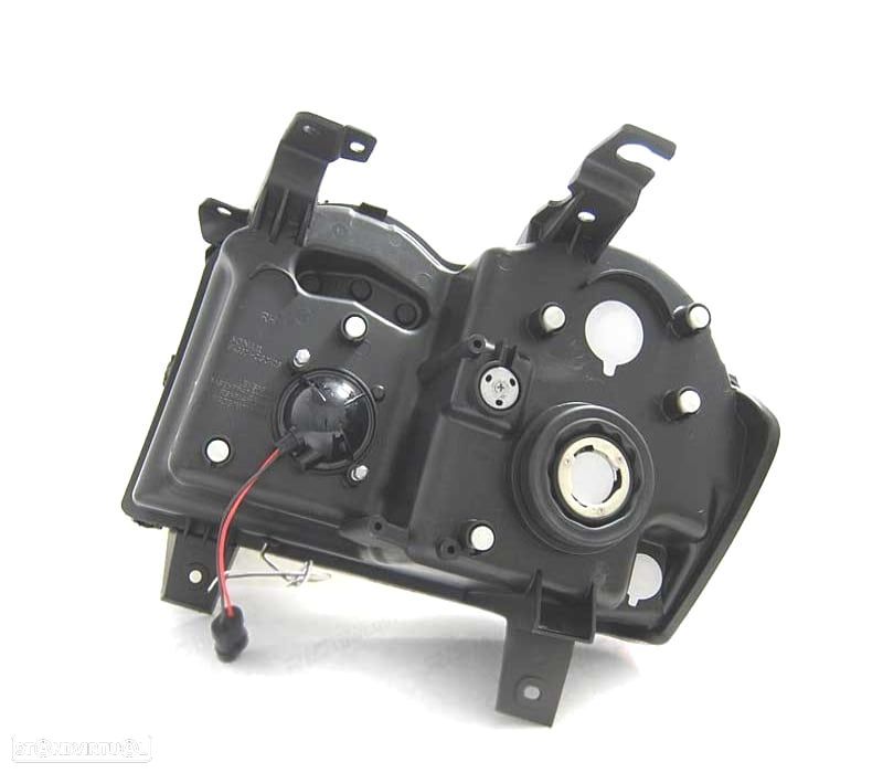 FARÓIS OPTICAS JEEP GRAND CHEROKEE 05-08 LUZ DIURNA LED CROMADO - 2