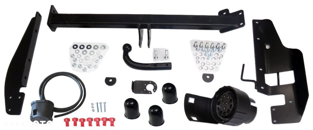 HONDA CRV III 3+RE CR-V HAK HOLOWNICZY + WIĄZKA + GNIAZDO 7PIN + ADAPTER 7/13P - 5