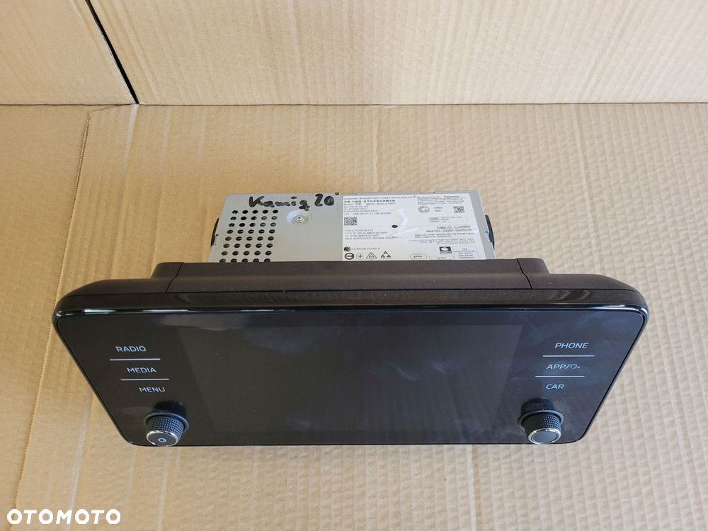 CZYTNIK NAVI SKODA SCALA RADIO WYSWIETLACZ KAMIQ 654035871B - 3
