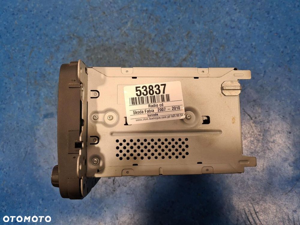 SKODA FABIA II LIFT ROOMSTER RADIO CD 5J0035161C - 3