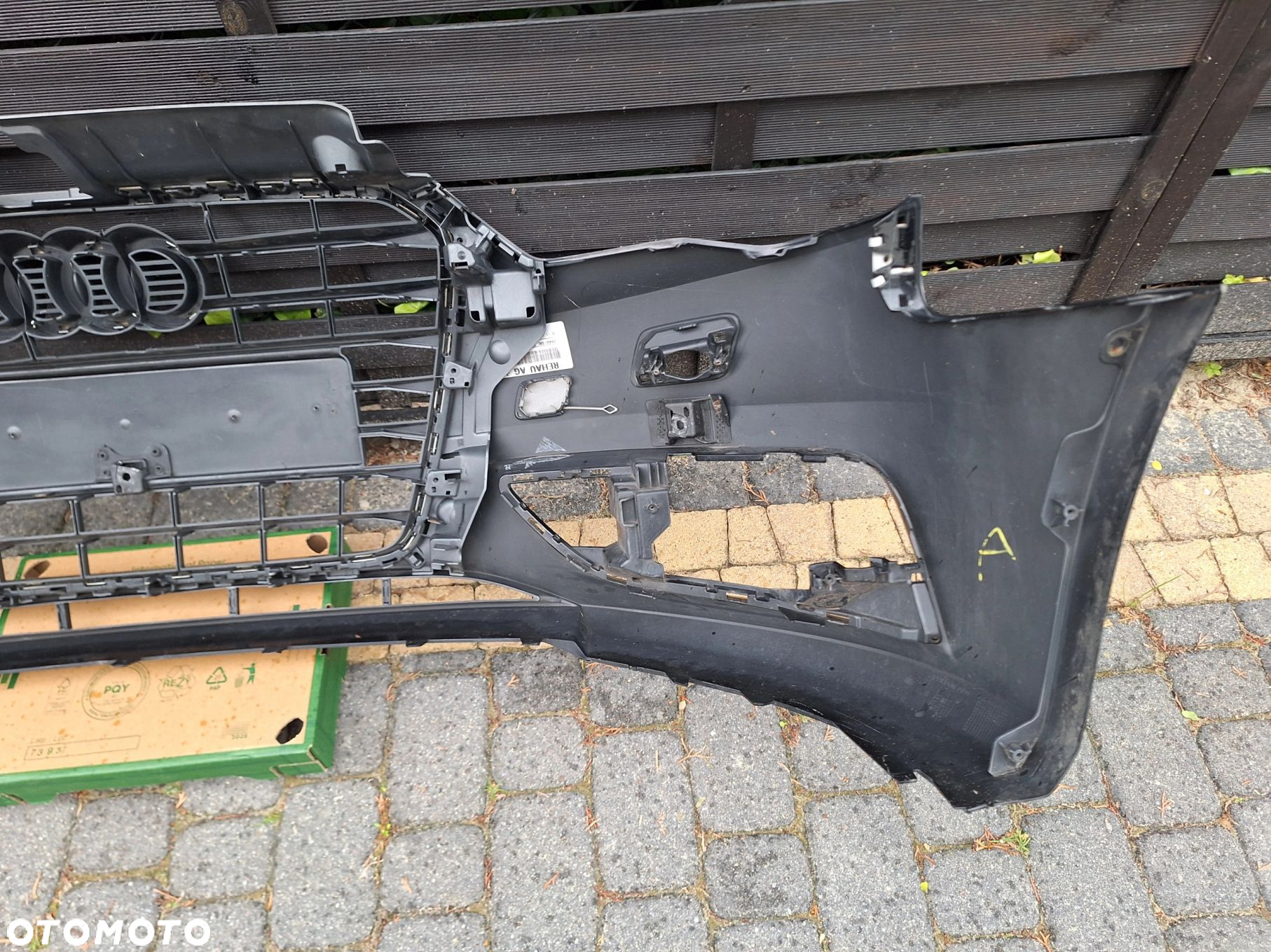 AUDI A3 12-16r 8V3 NIE KLEJONY! ZDERZAK PRZÓD PRZEDNI ORYG. 8V3807437DE WYSYŁKA 24H - 14