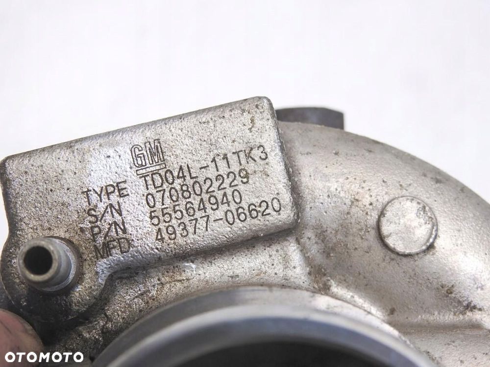 TURBOSPRĘŻARKA TURBINA SAAB 9-3 93 II 2.0 T 55564940 49377-06620 - 8