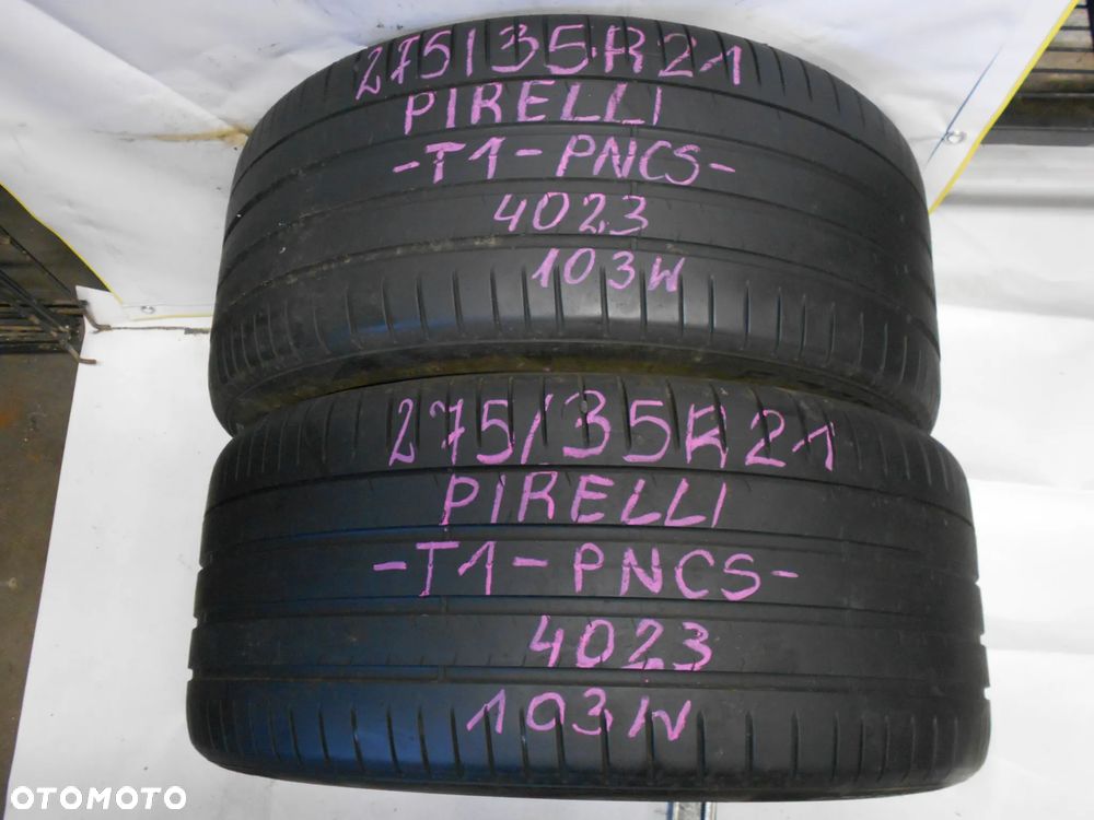 OPONY 275/35R21 PIRELLI PZERO PNCS T1 DOT 4023 5MM
