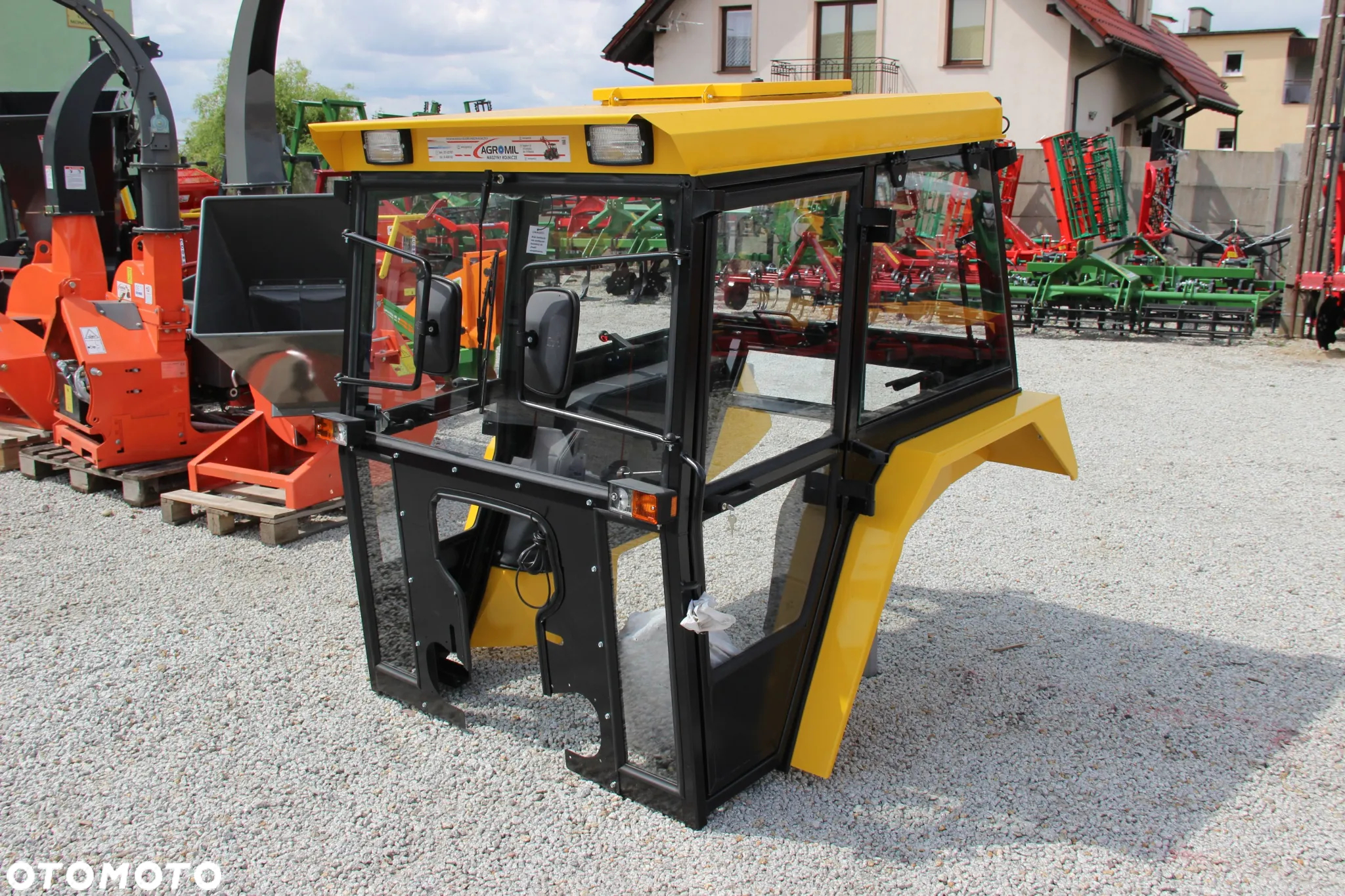 Kabina ciągnikowa do ciągnika D LUX Ursus C330 C-330 kabiny żółta - 7