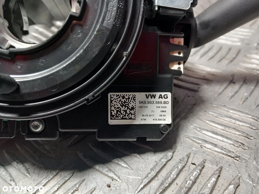VW SEAT PRZEŁĄCZNIK ZESPOLONY TAŚMA AIRBAG 5K0953569D - 5