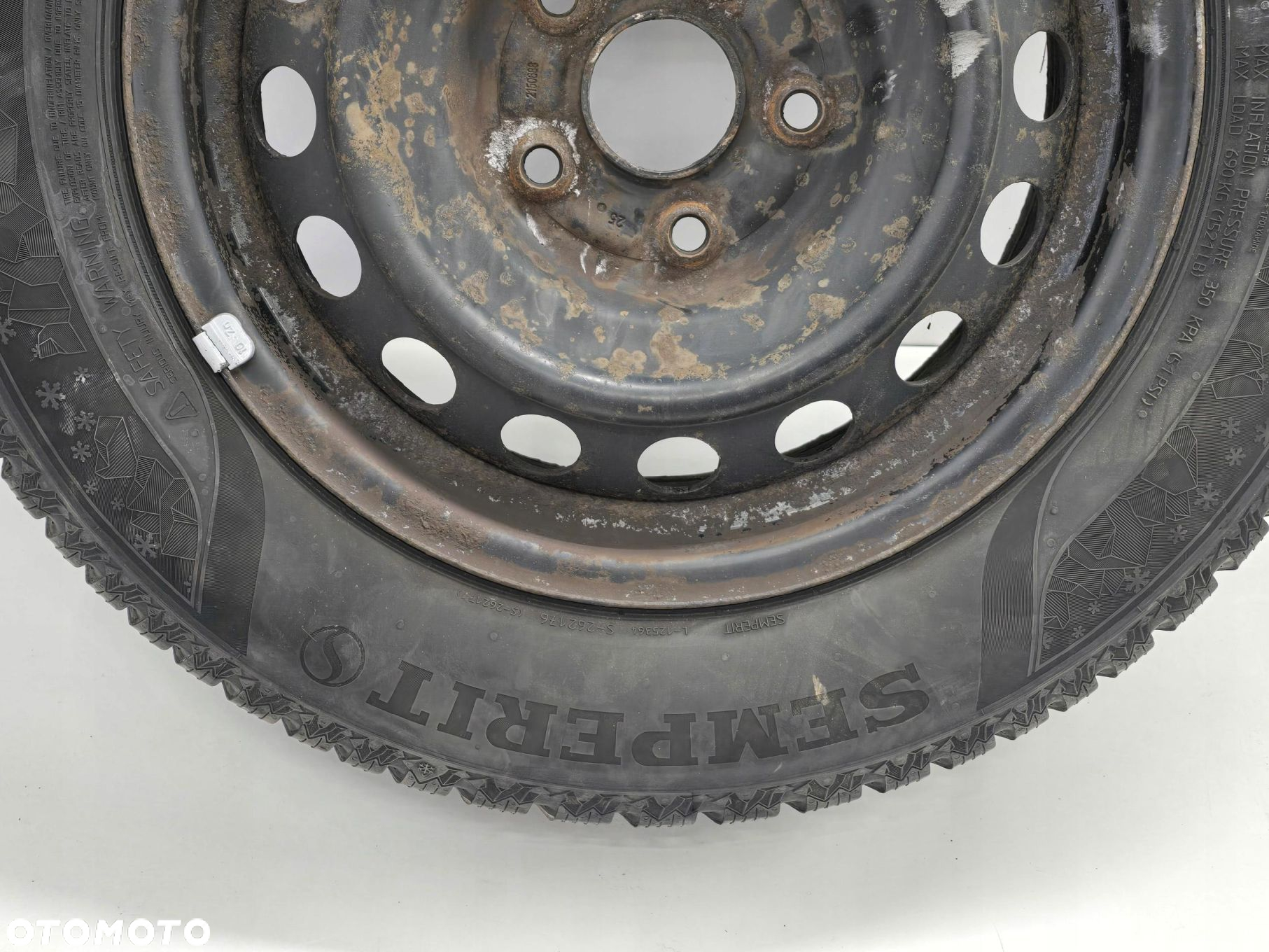 TOYOTA AURIS II E18 13R FELGA STALOWA 15" 5x114 ET39 2150688 - 3