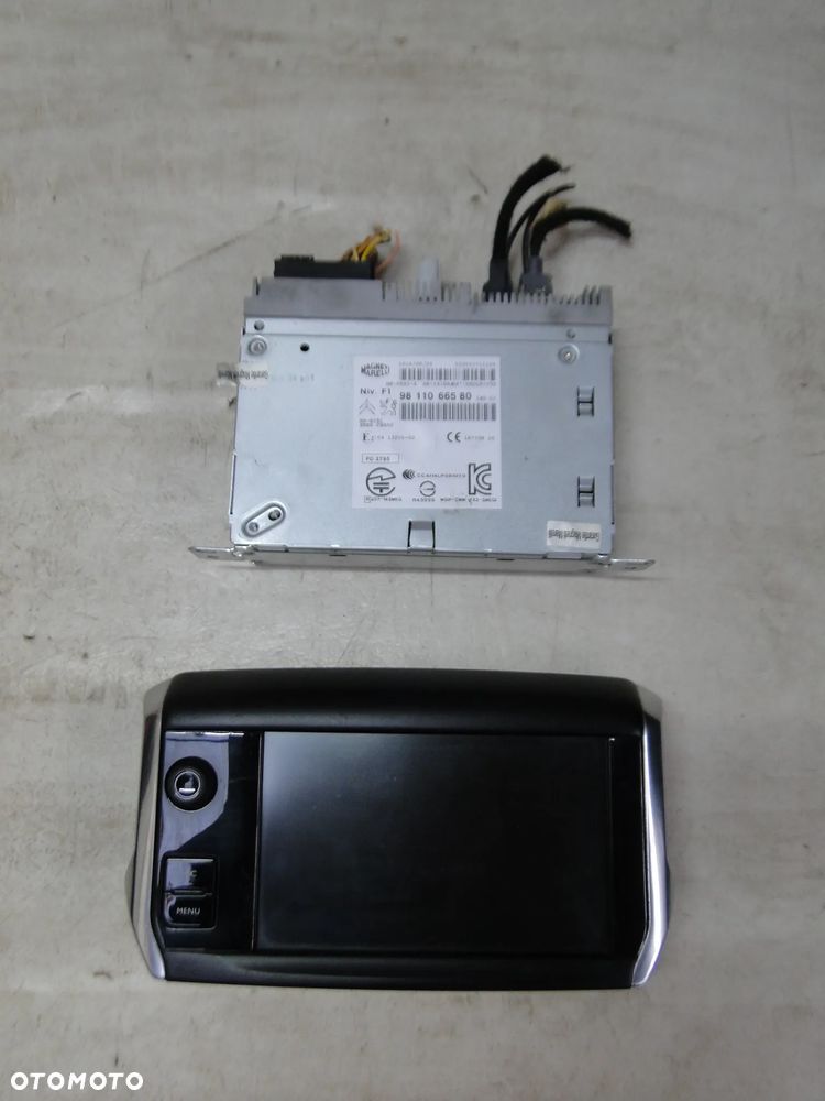 PEUGEOT 2008 I RADIO RADIOODTWARZACZ WYŚWIETLACZ MONITOR EKRAN RADIA EUROPA - 2