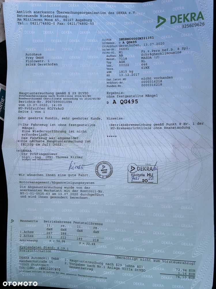 Mazda 3 SKYACTIV-G 120 KIZOKU - 34