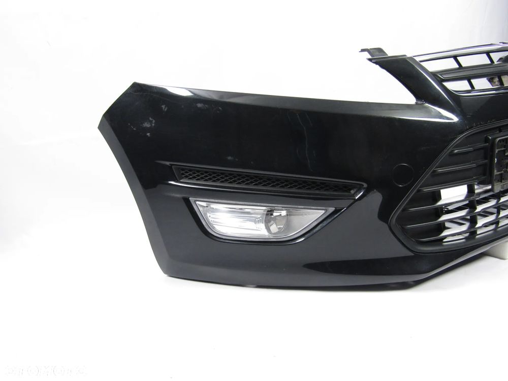 Zderzak przedni Ford Mondeo MK4 10 - 15 Bez otworów Lakier Panther Black - 17