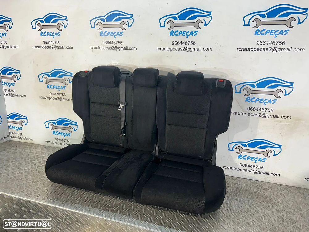 Conjunto Bancos Tecido Alcântara Frente Frontais Tras Traseiros Honda Civic Sport FK FB FG 2011 - 2017 - 7