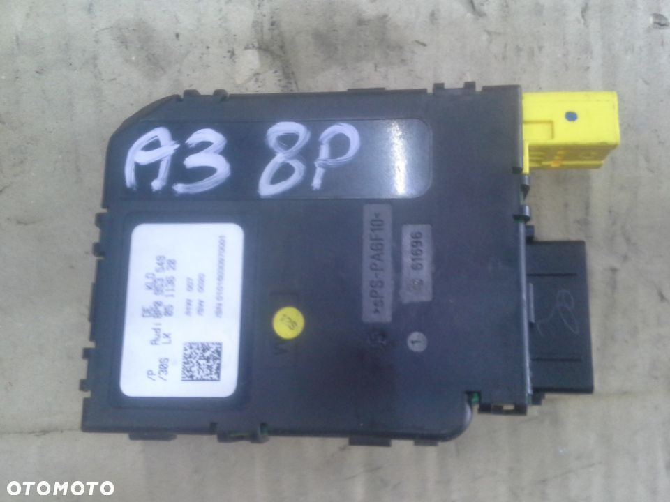 Audi A3 8P 2.0 TDi 170KM kod BMN zestaw startowy komputer ECU 0281011364  03G906016G stacyjka klucze moduły i inne EU - 6