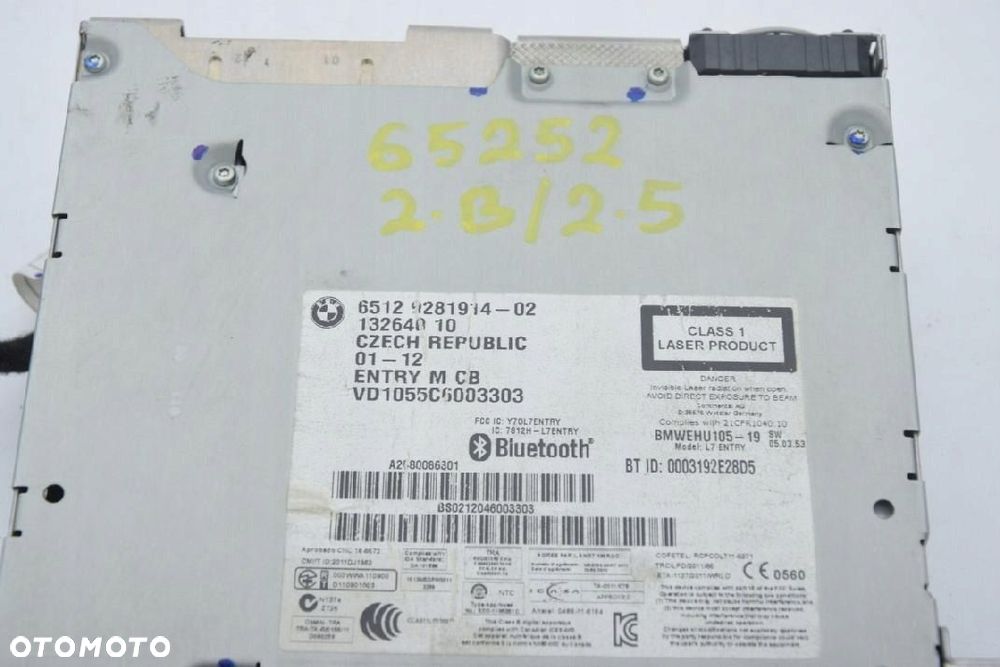 wyświetlacz monitor komplet bmw 1 f20 9281914 - 3