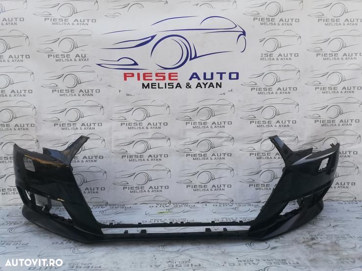 Bara fata Audi A4 B9 an 2016-2017-2018-2019 gauri pentru 4 senzori si spalatoare faruri - 1