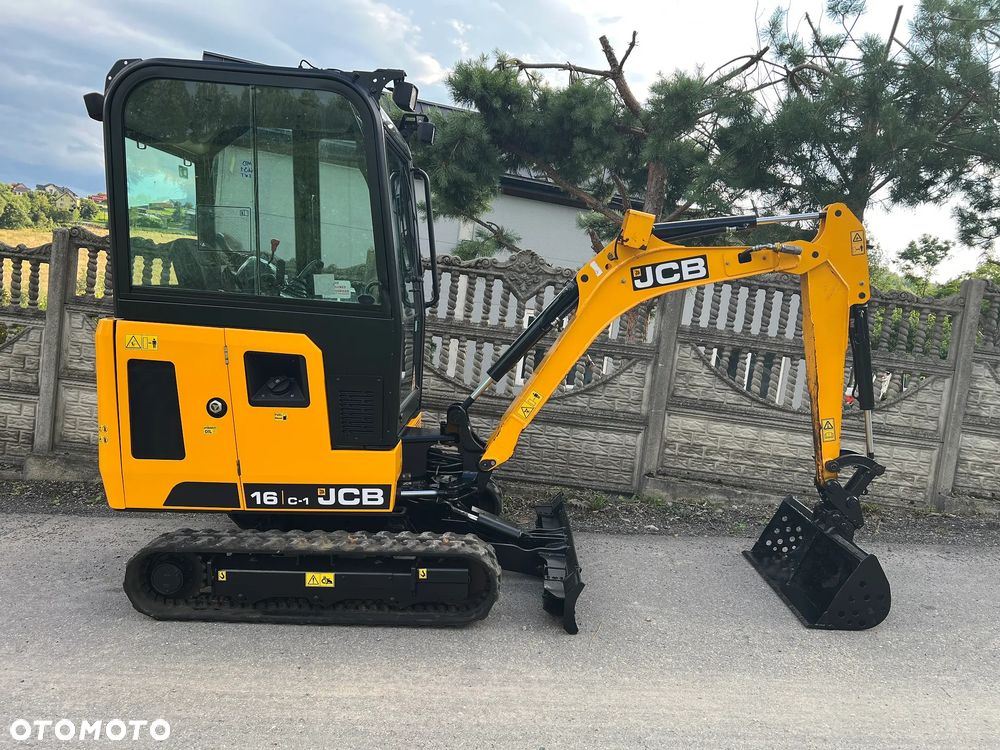 JCB 16c-1 | Minikoparka JCB 16 C-1 | 2 Tony | Rozsuwane Gąsienice | JAK NOWA | Mini Koparka | 16c1 | - 3