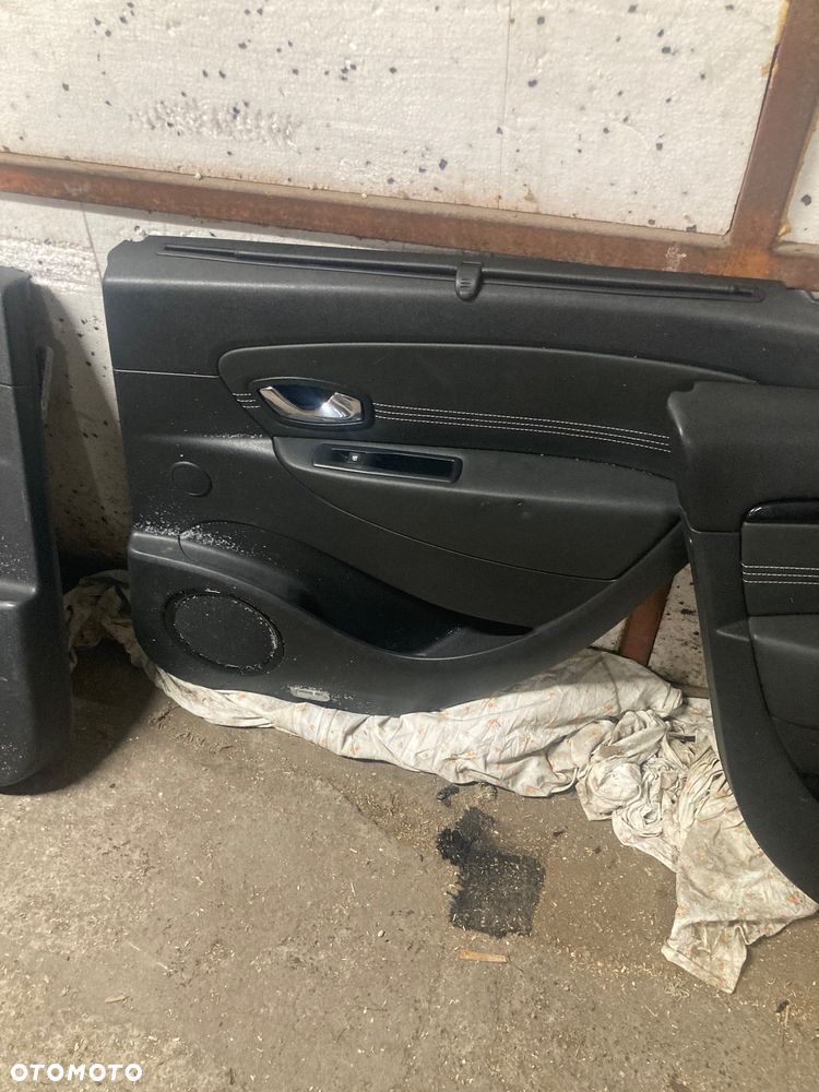 RENAULT SCENIC III BOCZKI DRZWI TAPICERKA - 2