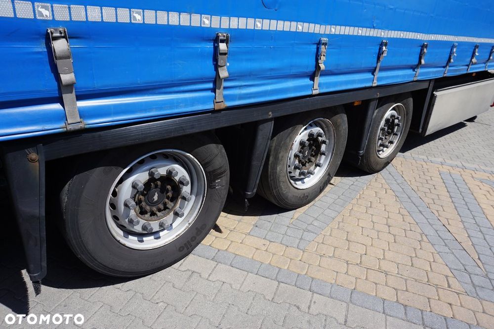 Schmitz Cargobull VARIOS 385/55 R 22,5 BDE ROZSUWANE SŁUPKI TYŁ * 2016 * - 9
