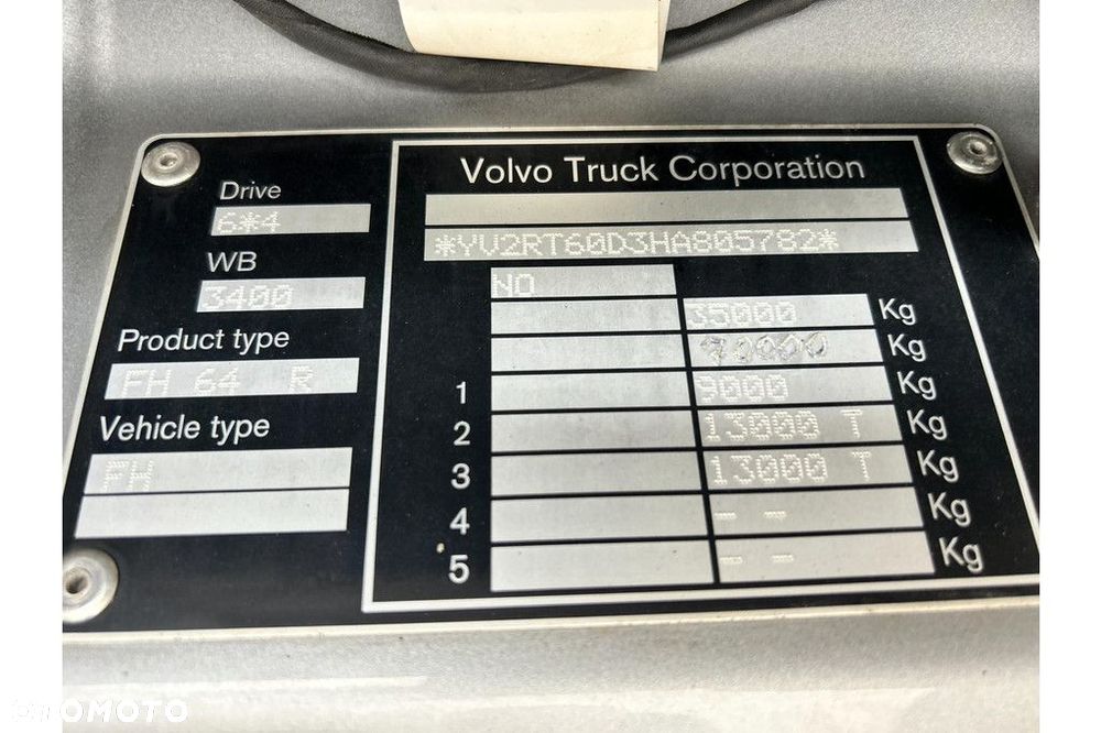 Volvo FH540 6X4 EURO6 + RETARDER + LIFTING AXLE - 27