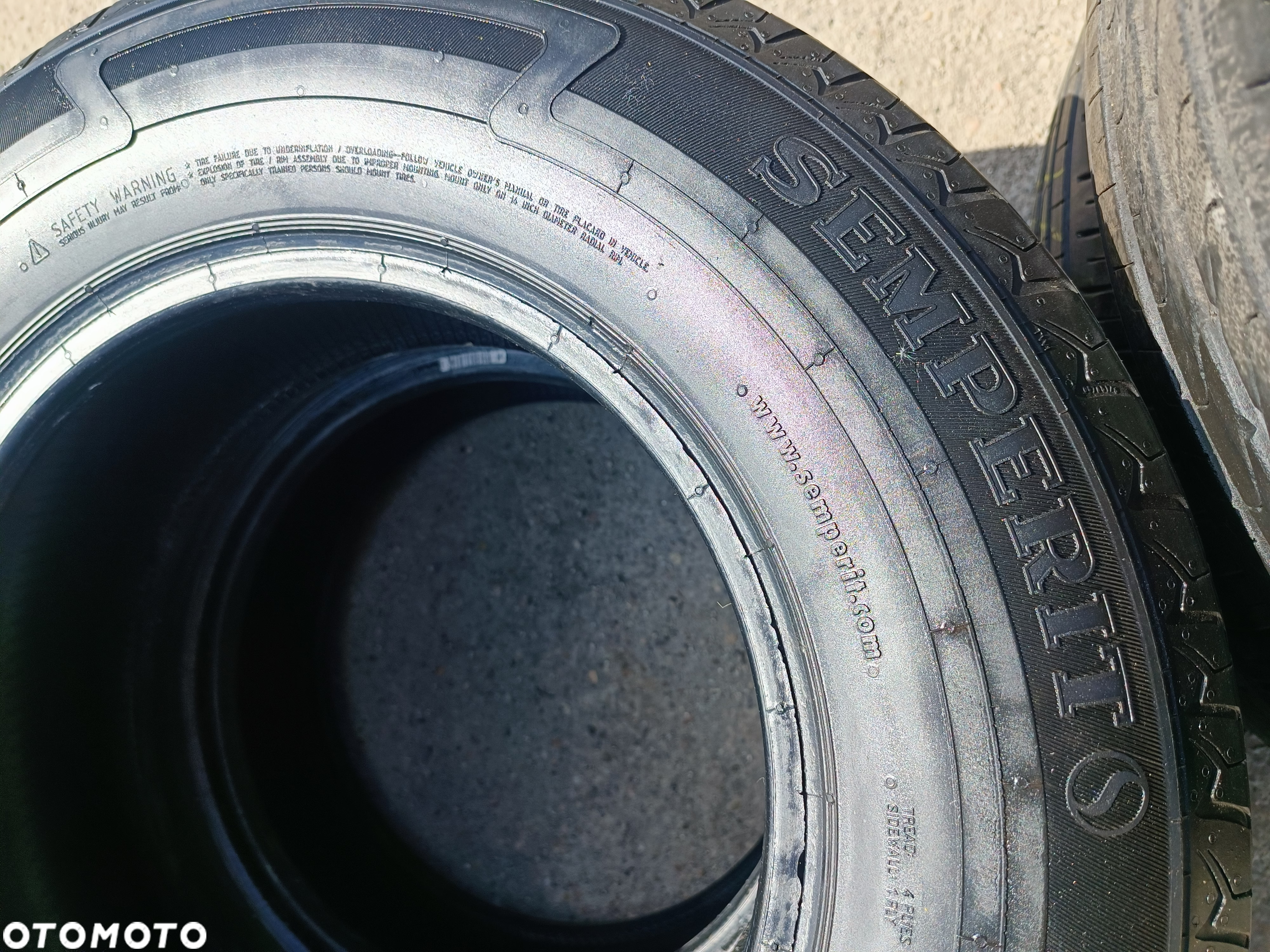 185/80R14C 14 C 185R14C 102/100Q Opony Letnie Lato SEMPERIT VAN-LIFE 2 9,5mm Nowe Demo Legnica ALU-RAD 185/80 - 14
